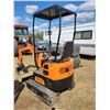 Image 4 : (Lots 58 & 59 are a Group Lot) 2023 FF Industrial FF-12 Mini Excavator, Orange, open cab, 13.5hp Bri