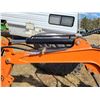 Image 6 : (Lots 58 & 59 are a Group Lot) 2023 FF Industrial FF-12 Mini Excavator, Orange, open cab, 13.5hp Bri