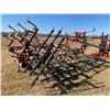 Image 4 : IH, approx. 21 1/2 ft cultivator c/w V.G. 3 bar tine harrows