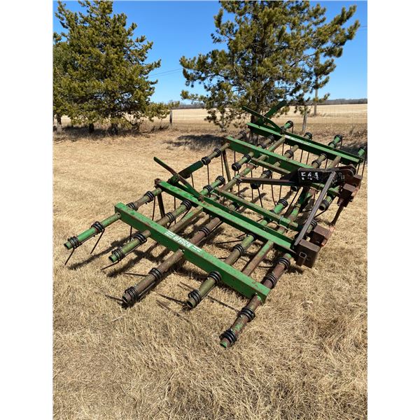 Approx. 12 ft, 3 pt heavy tine harrows, well made