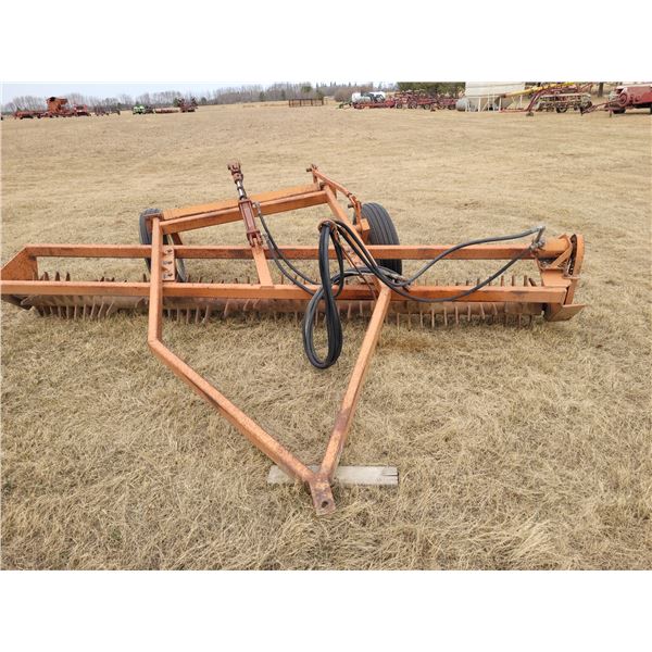 12 ft Rock rake Hyd. Drive, SN. 77230