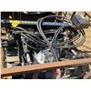 Image 2 : New/in crate skid steer/Bobcat hyd. Pipe/post swivel grapple, up to approx. 12 inch c/w controls