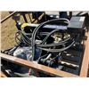 Image 6 : New/in crate skid steer/Bobcat hyd. Pipe/post swivel grapple, up to approx. 12 inch c/w controls