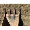 Image 7 : ( Lots 184 to 189 are group lots)Fits John Deere 410G backhoe. WRKLS. Approx 17" digging bucket.