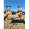 Image 6 : 2004 Dyson Road Blazer G/N Ball hitch trailer, 26 ft deck c/w 2 ft beavertails & ramps, 84" wide, tr
