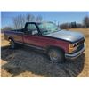 Image 1 : 1989 Chevy Silverado, V8 auto, showing 232,588 km, air & power windows, running, poor tires, SN. 2GC