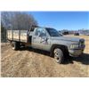 Image 1 : 1999 Dodge diesel dually, 4x4,  5 spd standard, c/w 12 volt hoist. 420,545 km. 9'8 foot deck. LT235/