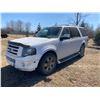 Image 3 : 2009 White Ford Expedition, V8 auto c/w leather interior, sun roof, decent all terrain 20" rubber & 