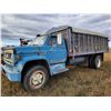 Image 1 : 1975 Chevy C65 Grain truck. c/w16 ft box and hoist, V8 5 & 2 speed, Gr.Wt. 23,160, 11R22.5's tires, 