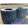 Image 2 : (So much each x 4). New Beaver skid steer tires 12x16.5 nylon tubeless 12 ply