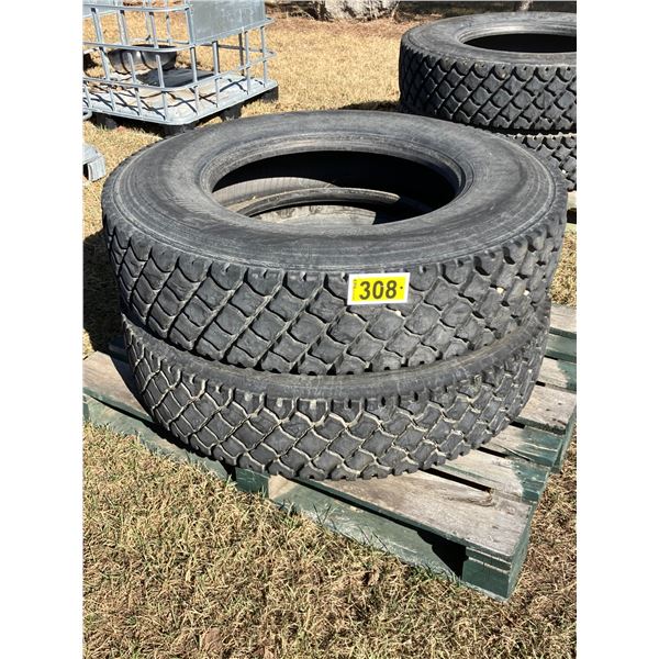 (So much each x 2) . Bridgestone tires. 11R24.5