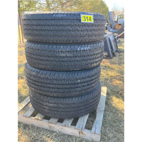 (So much each x 4) Firestone tires.(New)  LT 275/70R18. M&S.