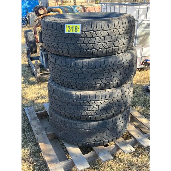 (So much each x 4) Cooper Discovery tires. 265/65R18 M/S