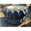 Image 2 : (So much each x 2) Firestone tires. All traction field road. 18.4-34 on 16"rim. 6ply