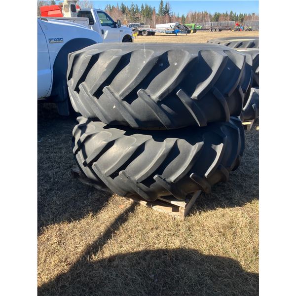 (So much each x 2)  18.4-30 on 16" rim. 6 ply