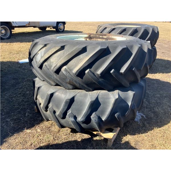 (So much each x 2)  Goodyear traction tires. Sure grip. 3T 18.4-34 on rims