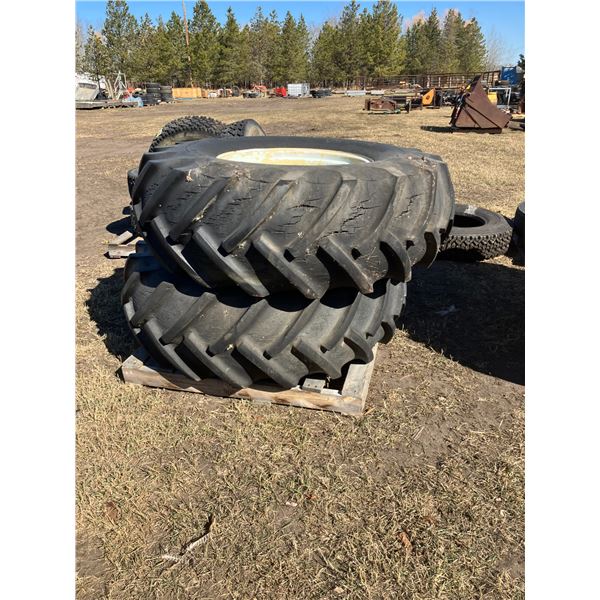 (So much each x 2). Firestone tires. All traction control. 18.426 on 16" rim. 6ply.