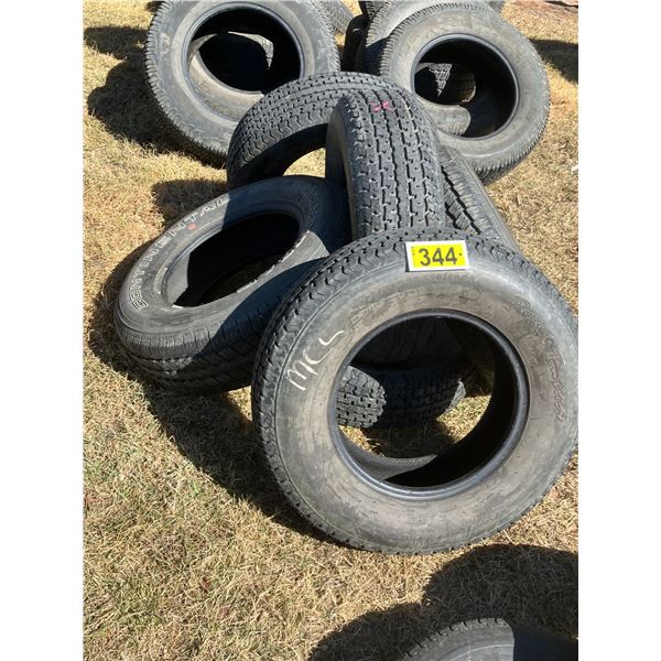 (Selling all together) 5- tires. 15 and 16".