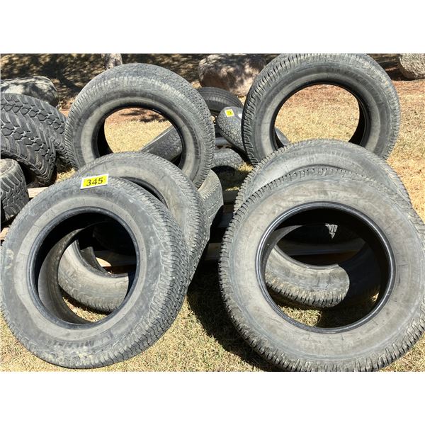 (Selling all together) 8- tires.