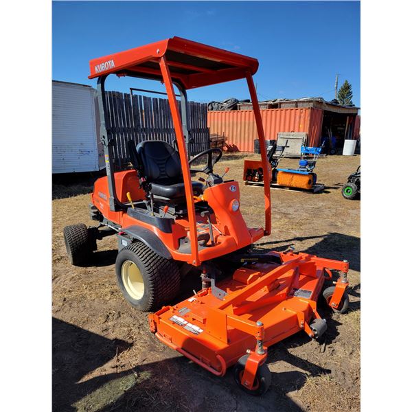(Lots 360-362 are a Group Lot) Kubota F3680 4x4 Riding Mower, 60", diesel, 320 hrs, roll bar, SN. 14