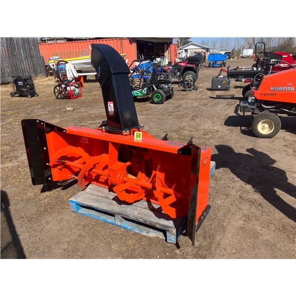 (Lots 360-362 are a Group Lot) Kubota F5720 snow blower, fits the Kubota F3680 SN. 21215171