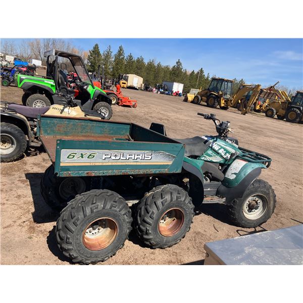 Polaris B16 Boss, 6x6 400 ATV, Auto, winch, dump, SN. 2955082, not running