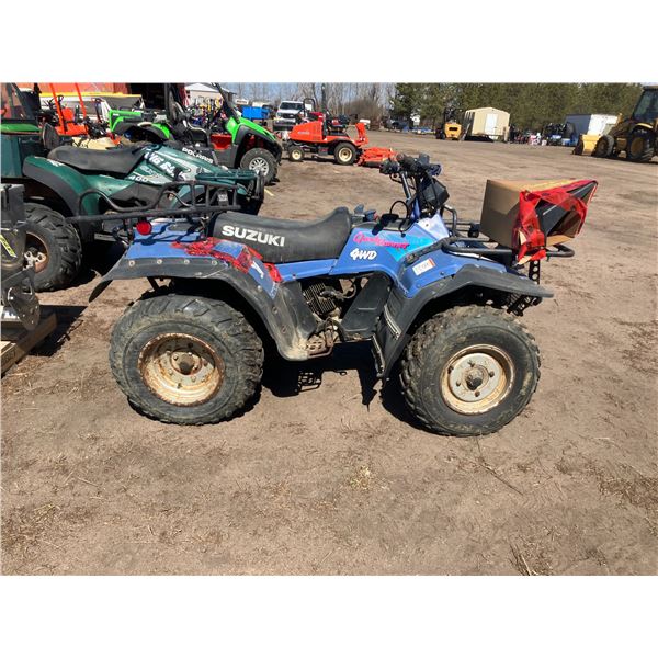 Suzuki Quad 4x4, 8,204 km, Operational before parked, SN. JSAAK42A4N2101561