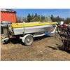 Image 9 : 14 ft Maximum fiberglass Boat #003 c/w trailer, 50 HP evinrude, running order, (no visible number fo