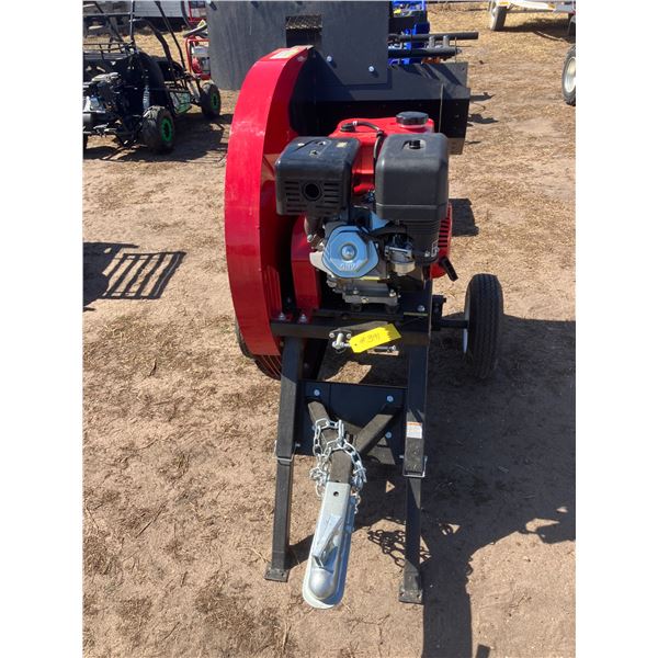 Red Rock 420cc, Log cutter c/w trailer (running, as new)