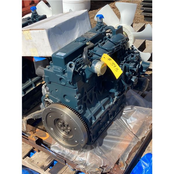 (Lots 393A & 394 are a Group Lot) New Kubota V1903, approx. 41 HP motor c/w ignition fuel filter, et
