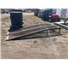 Image 2 : 2- 24" x 120" Heavy steel ramps, 14" high