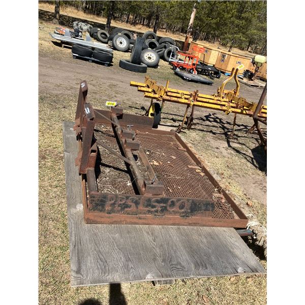72" Bobcat leveler/screener