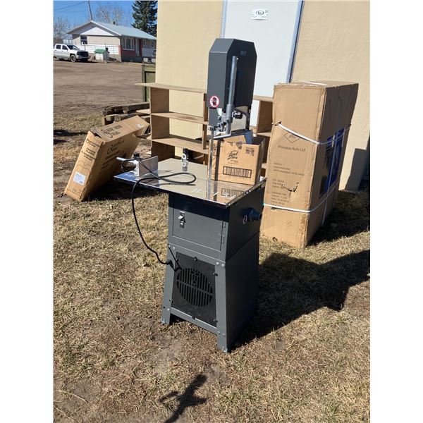 Meat saw, 110-Volt, grinder outlet (used once)