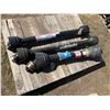 Image 1 : (Lots 449 to 451 are a Group Lot, So much each x 3) 3- PTO shafts. 2-48"  1-40"