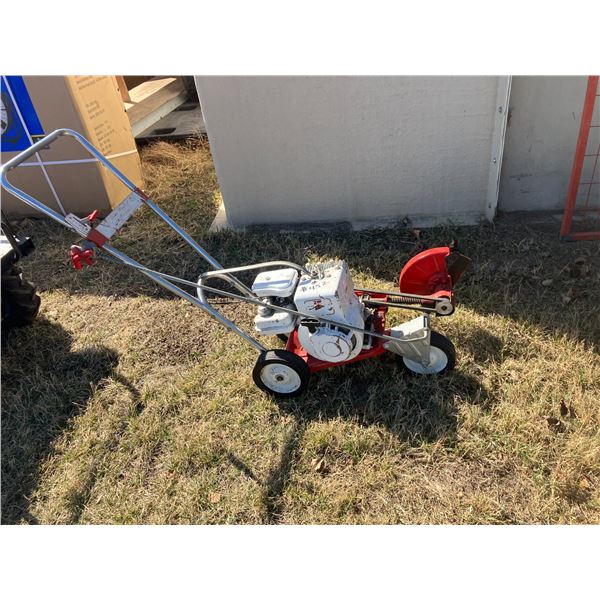 Gas powered lawn edger.  5HP. Works