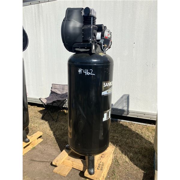 San Born 60 gal air compressor. 220 volt.