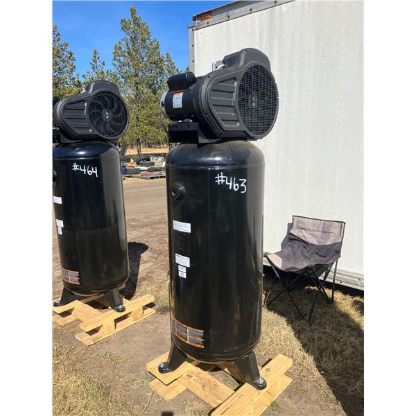 San born. 60 gal air compressor. 220 volt.