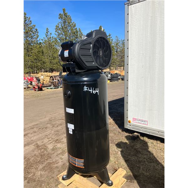 San born. 60 gal air compressor. 220 volt.