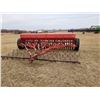 Image 1 : MF Approx 13 Ft End wheel Disc drill C/W 4 diamond harrows