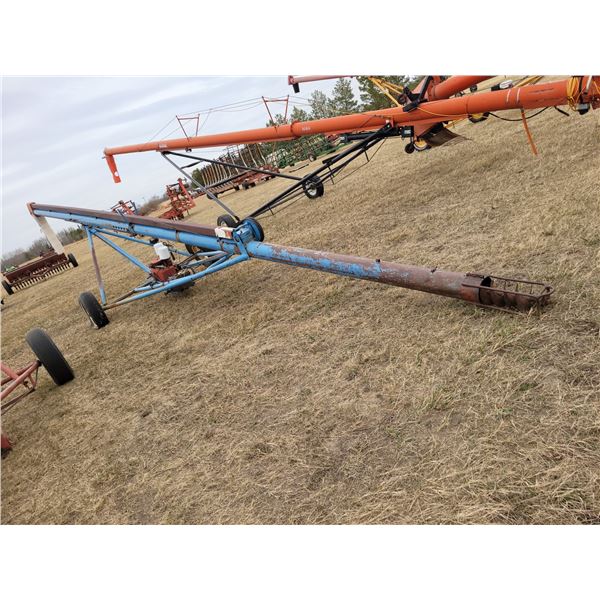 Allied Approx. 6x40 Auger C/W 2 cylinder Kohler electric start auger AS IS