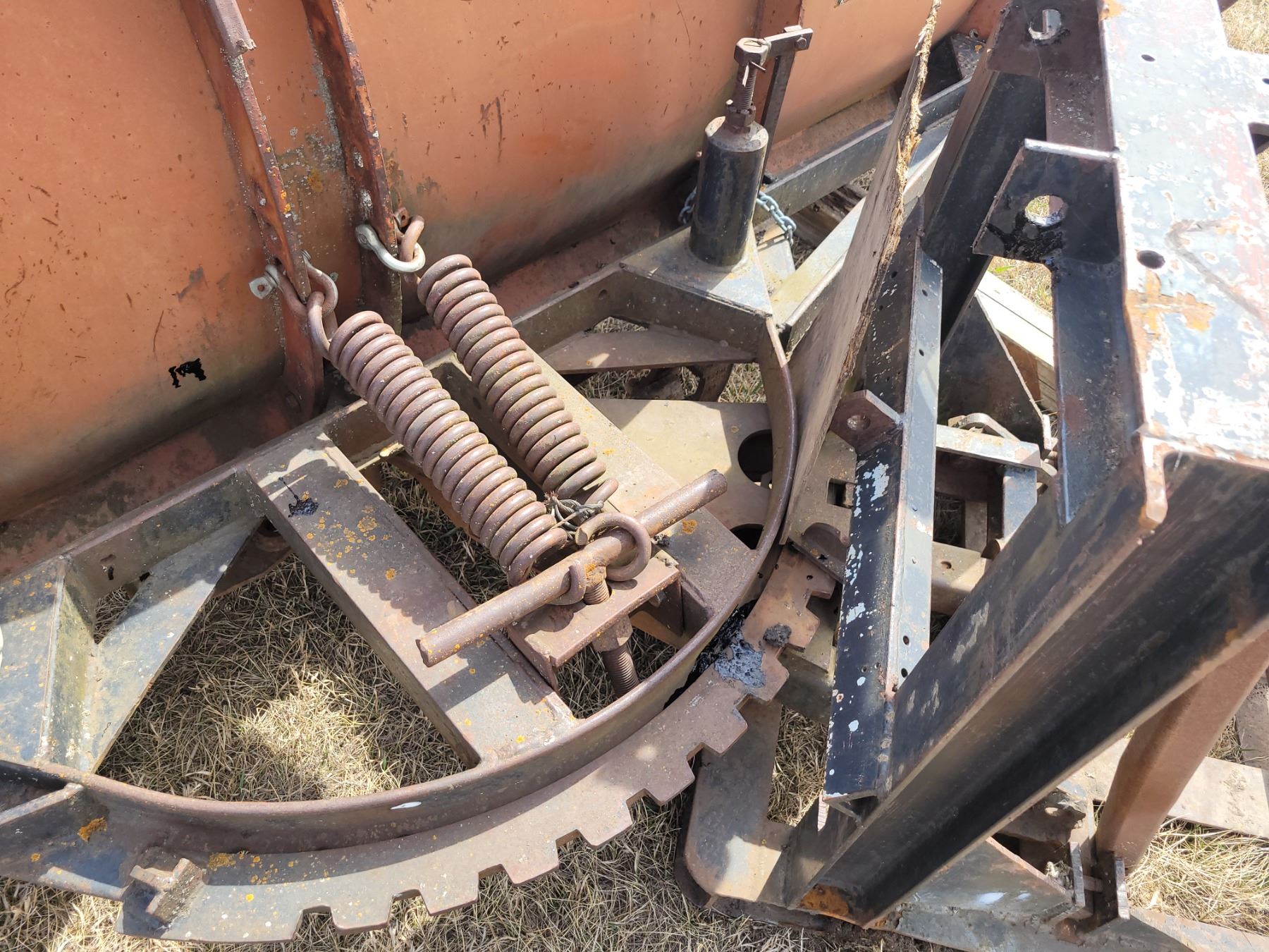 12 ft Dozer c/w Frt mt frame. Located in N.Side field