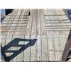 Image 10 : Flat deck Trailer, 80" X 16 ft 4" c/w 2 ft dovetails & 38" ramps, approx. 2- 3,000 lb axles (Serial 