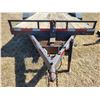 Image 7 : Flat deck Trailer, 80" X 16 ft 4" c/w 2 ft dovetails & 38" ramps, approx. 2- 3,000 lb axles (Serial 