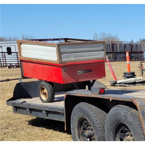 Agri-Fab 10 cu. Ft. dump trailer with sides