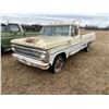 Image 1 : 1968 Mercury 100 Custom Cab, 1/2 Ton, 3 Spd Standard, Not running, 68361 Miles SN. F10YRC02979