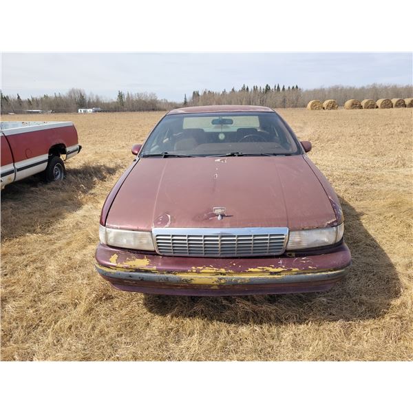 1991 Chev Caprice 4DR Fully Loaded V8 Automatic, has keys, turns over, good tires, SN. 1G1BN53EXMW13