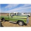 Image 1 : 1976 FORD Green F150 V8 Automatic 97661M showing, has keys, needs a few tires, has rust SN. F15YCB81