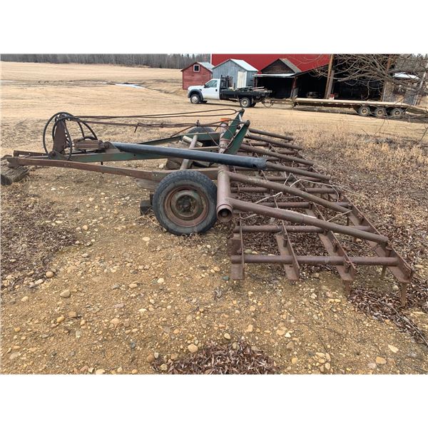 (Selling Off-site location in Waskatenau, PH (780) 576-2287) Heavy duty root harrows