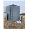 Image 1 : (Selling Off-site, PH Ted (587) 357-5533) Steel grain bin, approx. 6-ring c/w ladder & lid opener
