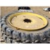 Image 5 : (So much each x 4) 270/95R48's c/w 10-hole JD sprayer rims, Located in N.Side field